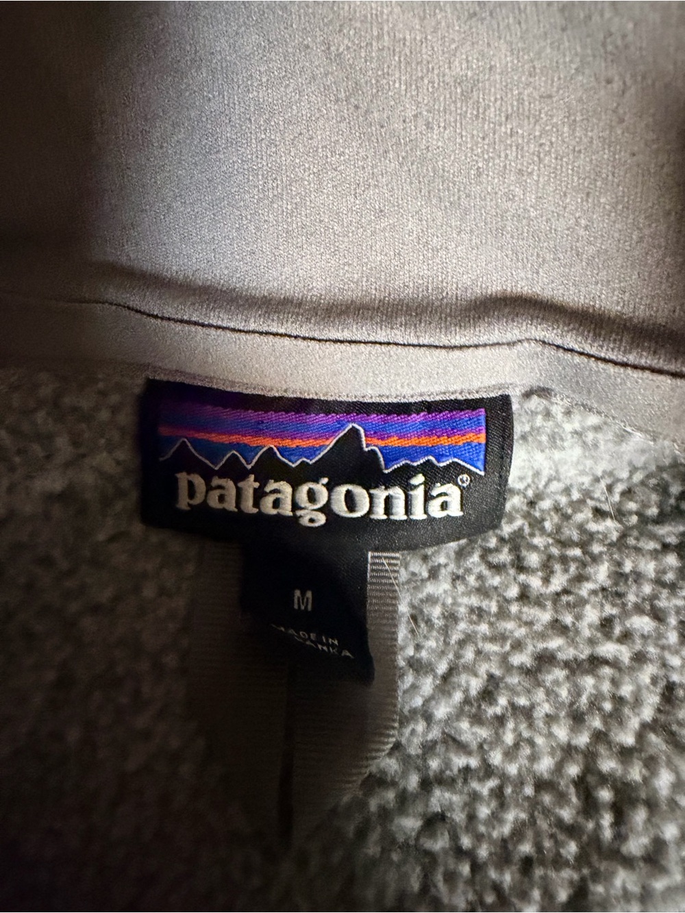Patagonia Gray Women’s Full-Zip Heather Fleece Jacket - Picture 2 of 3